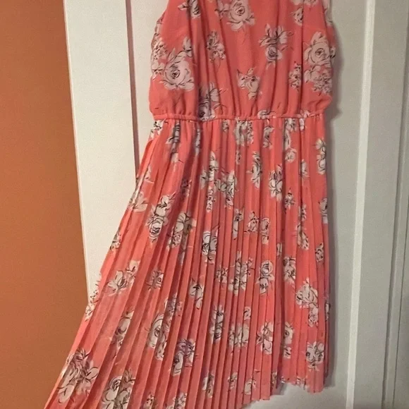 Elle Dress, salmon/pink color, size XL, worn once - Picture 2 of 5